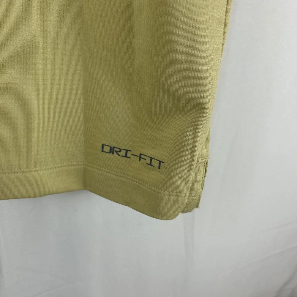 Oral Roberts Golden Eagles Nike Polo ORU Mens Medium Gold Dri-FIT‎ CI4470-783